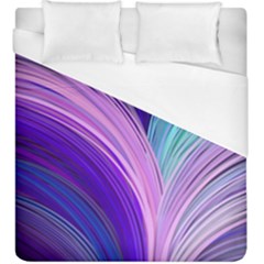 Color Purple Blue Pink Duvet Cover (king Size) by Mariart