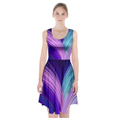 Color Purple Blue Pink Racerback Midi Dress by Mariart