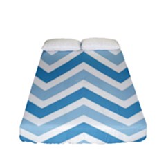 Zig Zags Pattern Fitted Sheet (full/ Double Size)