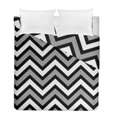 Zig Zags Pattern Duvet Cover Double Side (full/ Double Size) by Valentinaart