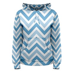 Zig Zags Pattern Women s Pullover Hoodie