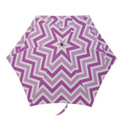 Zig Zags Pattern Mini Folding Umbrellas by Valentinaart