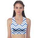 Zig zags pattern Sports Bra View1