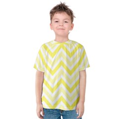 Zig Zags Pattern Kids  Cotton Tee