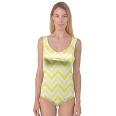 Zig Zags Pattern Princess Tank Leotard 