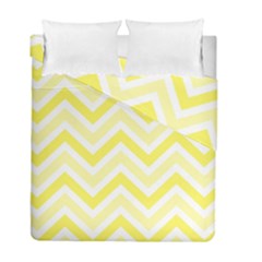 Zig Zags Pattern Duvet Cover Double Side (full/ Double Size)