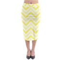 Zig zags pattern Midi Pencil Skirt View1