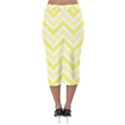 Zig zags pattern Midi Pencil Skirt View2