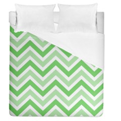 Zig Zags Pattern Duvet Cover (queen Size)