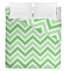 Zig Zags Pattern Duvet Cover Double Side (queen Size)