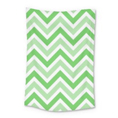 Zig Zags Pattern Small Tapestry