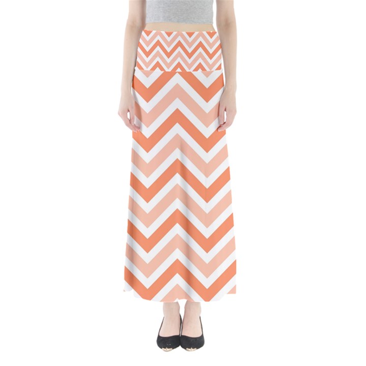 Zig zags pattern Maxi Skirts