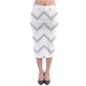 Zig zags pattern Midi Pencil Skirt View1