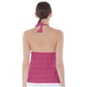 Red White and Blue Leopard Print  Babydoll Tankini Top View2