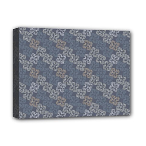 Decorative Ornamental Geometric Pattern Deluxe Canvas 16  X 12   by TastefulDesigns