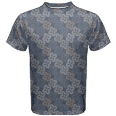 Decorative Ornamental Geometric Pattern Men s Cotton Tee by TastefulDesigns