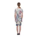 Port Flowers Classic Short Sleeve Midi Dress View2