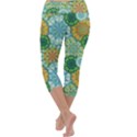 Forest Spirits. Green mandalas. Capri Yoga Leggings View4