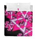 Star Of David On Black Duvet Cover Double Side (Full/ Double Size) View2