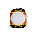 Circle Fractal Frame Drawstring Pouches (Medium)  View1