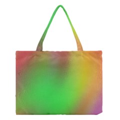 November Blurry Brilliant Colors Medium Tote Bag by Simbadda