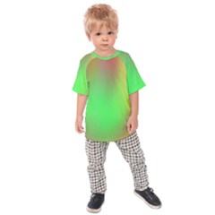 November Blurry Brilliant Colors Kids  Raglan Tee