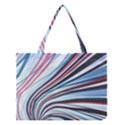 Wavy Stripes Background Medium Tote Bag View1