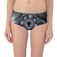 Magic Swirl Mid-waist Bikini Bottoms by Simbadda