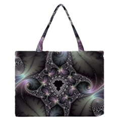 Magic Swirl Medium Zipper Tote Bag by Simbadda