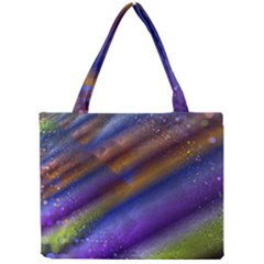 Fractal Color Stripes Mini Tote Bag