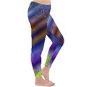 Fractal Color Stripes Classic Winter Leggings View3