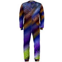 Fractal Color Stripes OnePiece Jumpsuit (Men) 