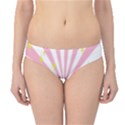 Hurak Pink Star Yellow Hole Sunlight Light Hipster Bikini Bottoms View1