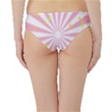 Hurak Pink Star Yellow Hole Sunlight Light Hipster Bikini Bottoms View2