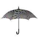 Beautiful Image Fractal Vortex Hook Handle Umbrellas (Small) View3