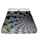 Beautiful Image Fractal Vortex Fitted Sheet (California King Size) View1