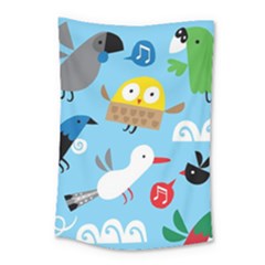 New Zealand Birds Close Fly Animals Small Tapestry