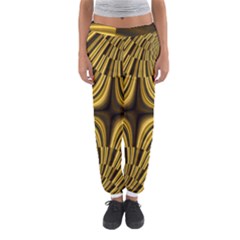 Fractal Golden River Women s Jogger Sweatpants