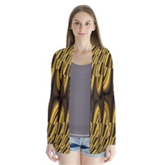 Fractal Golden River Cardigans by Simbadda