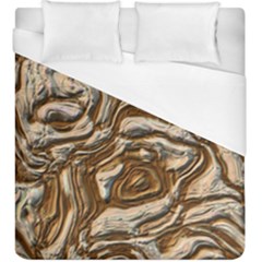 Fractal Background Mud Flow Duvet Cover (king Size)