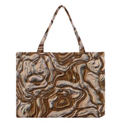 Fractal Background Mud Flow Medium Tote Bag by Simbadda