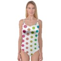 Polka Dot Pink Green Blue Camisole Leotard  View1