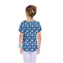 Polka Dot Blue Kids  One Piece Tee View2