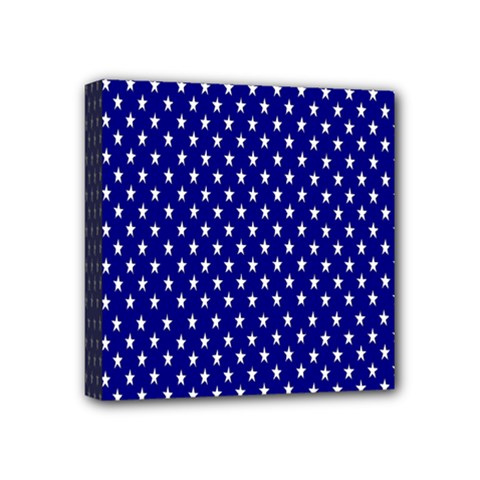 Rainbow Polka Dot Borders Colorful Resolution Wallpaper Blue Star Mini Canvas 4  X 4  by Mariart