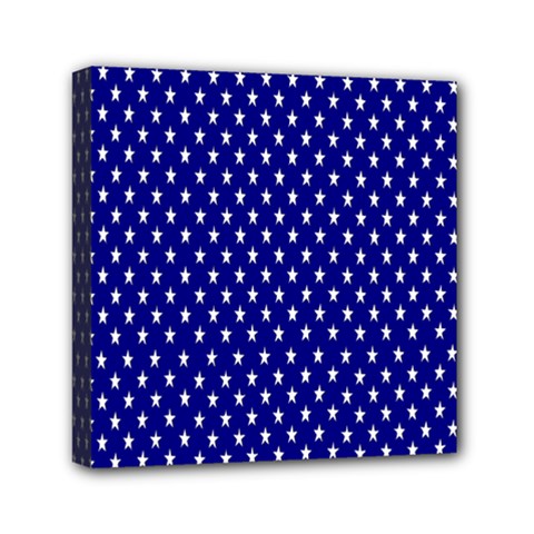 Rainbow Polka Dot Borders Colorful Resolution Wallpaper Blue Star Mini Canvas 6  X 6  by Mariart