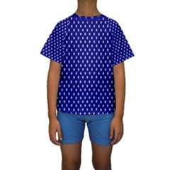 Rainbow Polka Dot Borders Colorful Resolution Wallpaper Blue Star Kids  Short Sleeve Swimwear by Mariart