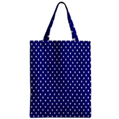 Rainbow Polka Dot Borders Colorful Resolution Wallpaper Blue Star Zipper Classic Tote Bag by Mariart