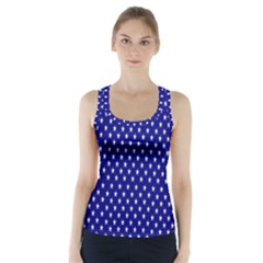 Rainbow Polka Dot Borders Colorful Resolution Wallpaper Blue Star Racer Back Sports Top by Mariart