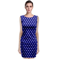 Rainbow Polka Dot Borders Colorful Resolution Wallpaper Blue Star Sleeveless Velvet Midi Dress