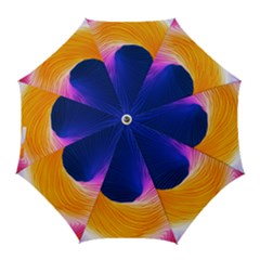 Wave Waves Chefron Color Blue Pink Orange White Red Purple Golf Umbrellas by Mariart